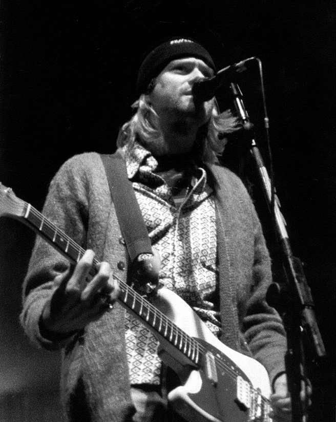 Kurt Kobain. 1991.